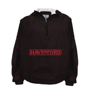 Haverford College Black Summit Pullover Jacket Men’s Large